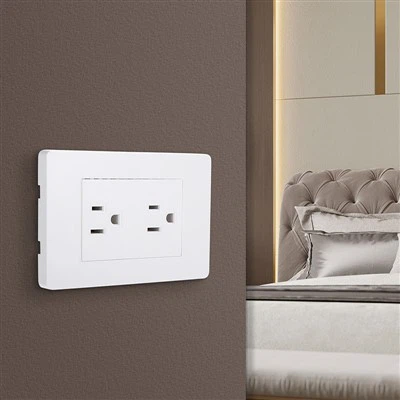 Dobbel socket forlengelsesplugg